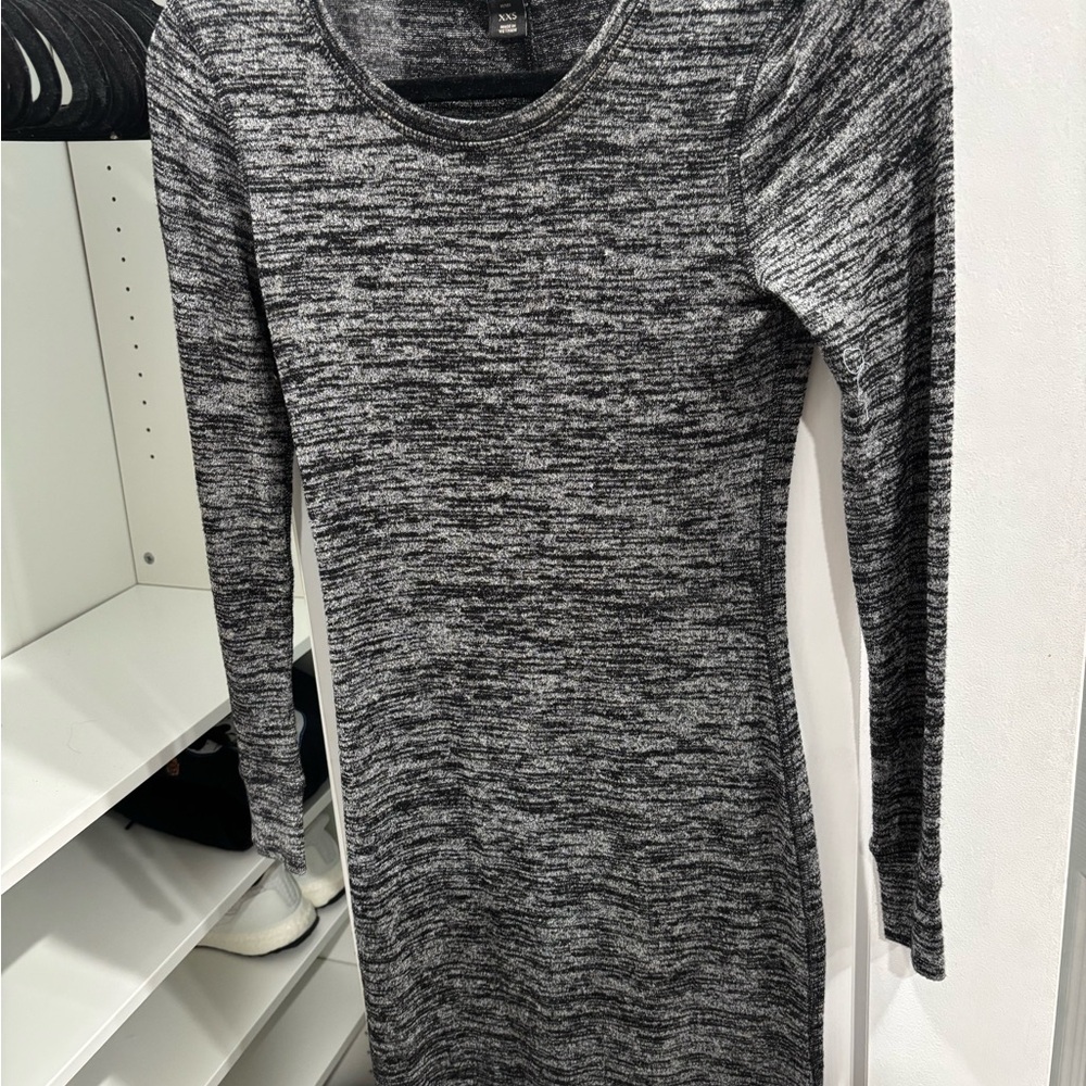 Banana republic Gray Long Sleeve Dress